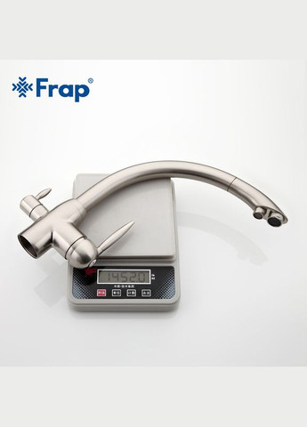 Смеситель для кухни на две воды F43995, сатин Frap (275335251)