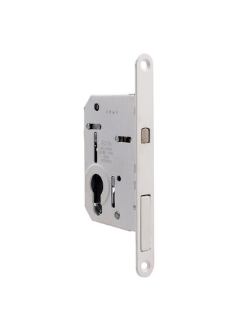 Механізм для розсувних дверей Art. B0898250FM Scivolla Tre CLASS під циліндр матовий білий AGB (322520231)