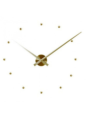 Настінний годинники "Little Big Time"; золотисті Ø90 см Karlsson (290185943)