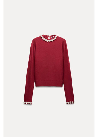 Червоний джемпер Zara