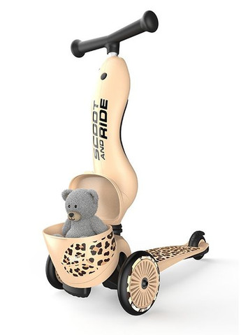 Самокат Scoot and Ride Highwaykick-1 Lifestyle леопард від 1-го року () Scoot&Ride SR-210621-LEOPARD (335040169)