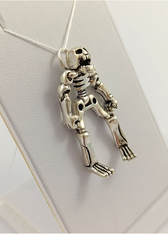 Срібна підвіска "Скелет" з чорнінням ПСКЛ-1 Shatlen Підвіска (361318890)