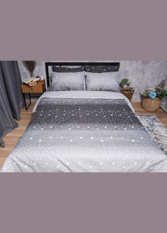 Комплект постельного белья Микросатин Premium «» двуспальный 175х210 наволочки 4х70х70 (MS-820005119) Moon&Star starry night (293148345)