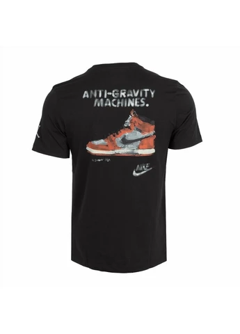 Черная футболка anti gravity tee black fd7029-010 Air Jordan