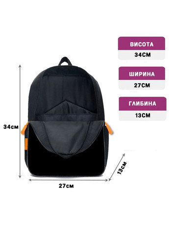 Рюкзак дитячий Labubu 34х27х13 см Різнокольоровий (02790) No Brand (371812339)