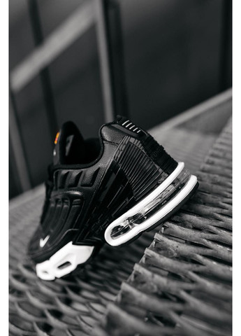 КРОССОВКИ ЖЕНСКИЕ NIKE AIR MAX TN PLUS 3 BLACK WHITE НАЙК АИР МАКС ТН ПЛЮС No Brand чёрные демисезоны (367174664)