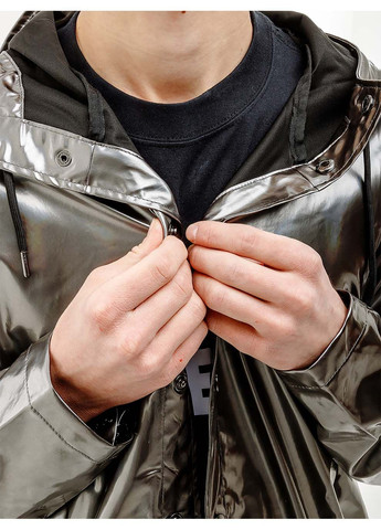 Серебряная зимняя мужская куртка jackets серебряный Rains