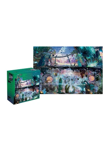 Пазли тришарові Metallic Fantasy Space Quest 500 шт. Interdruk (369154937)