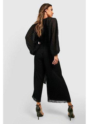 Комбінезон Boohoo однотонний чорний