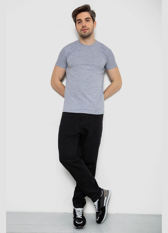 Серая футболка мужская однотонная базовая Ager 244R2405