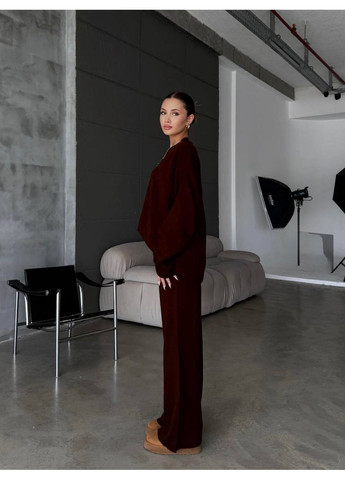 🍁 Затишний костюм з двосторонньої ангори 🍁Ознайомтеся з розмірною сіткою. GD/GL Модний простір (364966109)