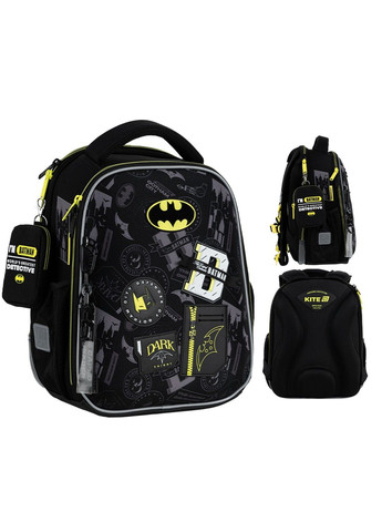 Рюкзак шкільний каркасний Education DC Batman DC25-555S Kite (335401527)