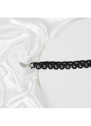 Чокер жіночий, з мережива, з ниткою і підвіскою "Magio" (чорний) China (367623212)