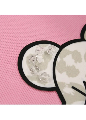 Нашивка тканевая с декором фигурная "Мишка леопардовый" (7600) No Brand (351365097)