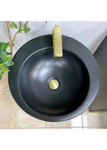 Умивальник (раковина) AGROPOLI BLACK MATT підлоговий VBI (374486277)