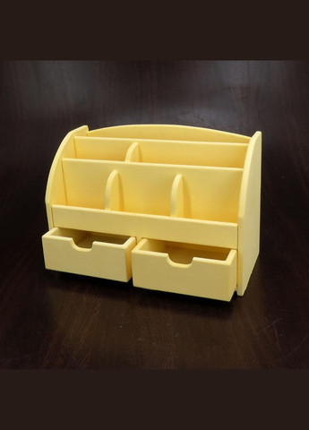 Органайзер настільний з дерева Едгар лимонад (КНЦ-001351) No Brand (328224976)