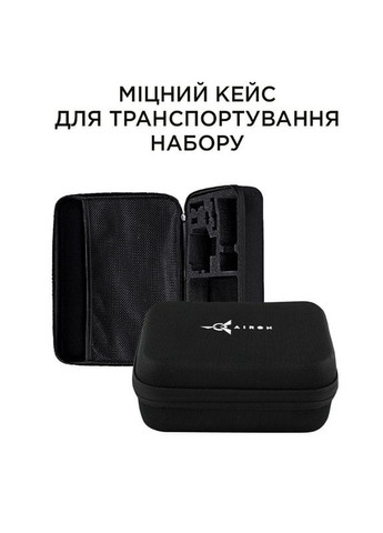 Екшн-камера ProCam 7 Black набір блогера 12 в 1 (4822356754790) Airon (325402642)