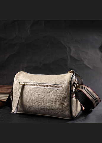 Сумка через плечо женская кожаная 22264 Белый Vintage (302009157)