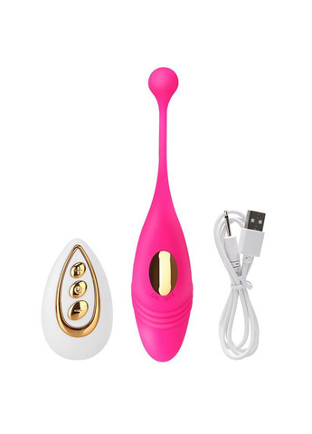 Віброяйце бездротове з пультом дистанційного керування 10 режимів вібрації Vibrating Egg China (360533693)