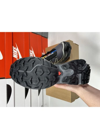 Чорні кросівки чоловічі salomon xt-6 expanse grey black gore-tex саломон хт 6 чорні демісезон No Brand