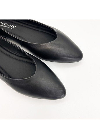 Женские балетки (р) кожа 0-1-1-dhj-6-1 Renzoni | чёрные (350875135)