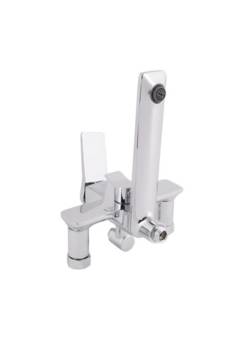 Душова система універсальна Presto на три споживача (з виливом) QTPRE111CRM45575 Chrome Qtap (324805295)