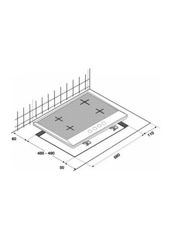 Варочная поверхность (HIAW64225SX) BEKO HIAW 64225 SX (366692573)