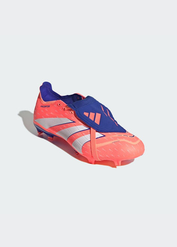 Помаранчеві літні бутси predator league fold-over tongue firm/multi-ground adidas