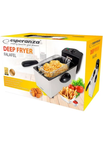 Фритюрниця EKG010 2000W 3L White Esperanza (306746373)