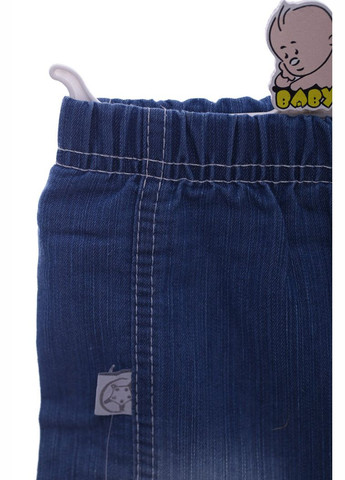 Блакитний літній джинсові шорти з футболкою для хлопчика swimmer блакитний 92 см (37853) BABYKROHA