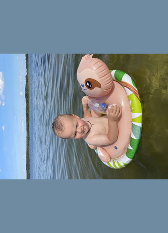 Надувной круг для детей с сидением и со спинкой "Животные" 59570 Круг для плавания 81 x 58 см No Brand (313287358)