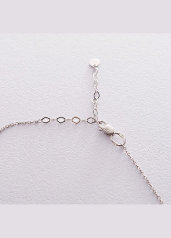 Кольє Клевер з білого золота кол01534 42 Oniks (264644562)