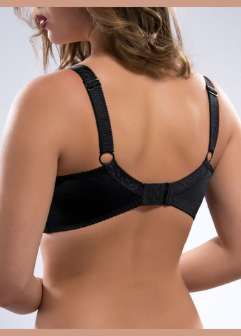 Чёрно-белого бюстгальтер 63308 f Diorella с косточками нейлон, эластан