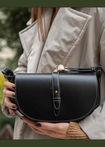Жіноча сумка крос боді колір чорний 452949 New Trend (285711367)