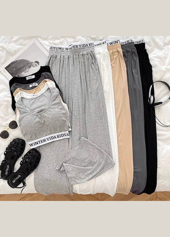 Женский графитовый костюм No Brand (335814217)