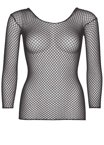 Сітчастий топ Long Sleeves T-Shiets Black, Leg Avenue (402315824)