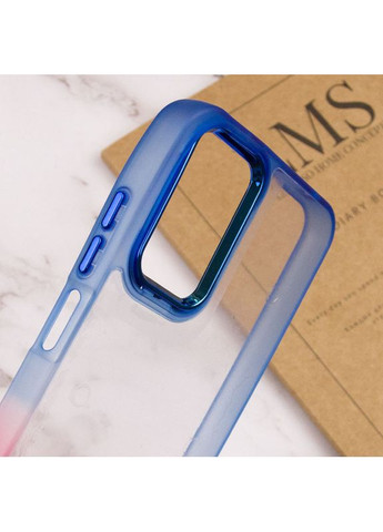 Чохол TPU+PC Fresh sip series для Xiaomi Redmi Note 10 Pro / 10 Pro Max Рожевий / Синій No Brand (360879291)