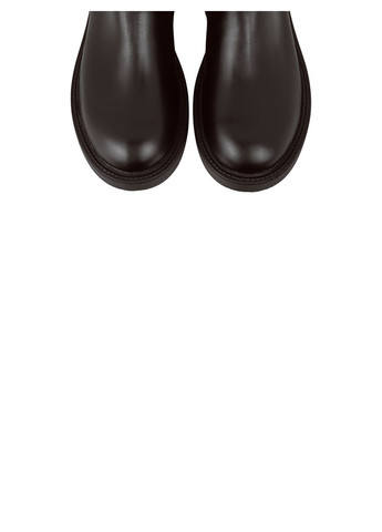 Осенние ботинки осенние коричневые из натуральной кожи KASANDRA