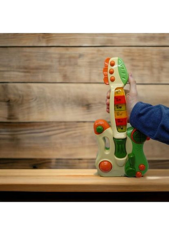 Музична іграшка Гітара Fan Wingda для дітей з підсвічуванням та брязкальцем. ProDobro (367097870)