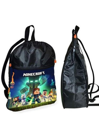 Школьный детский рюкзак Minecraft + Сумка для обуви спортивной формы рюкзак-мешок для мальчика (1730) (1330219) Brand (368865189)