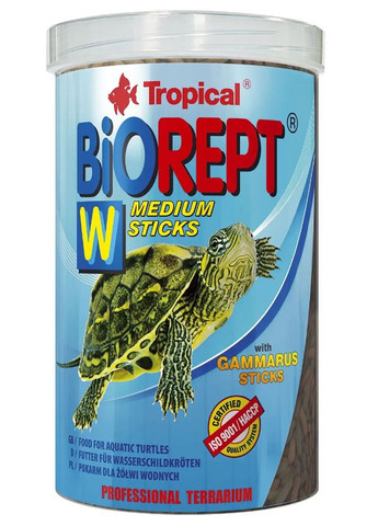 Корм для черепах палочки Biorept W, 1л/300гр Tropical (292258246)