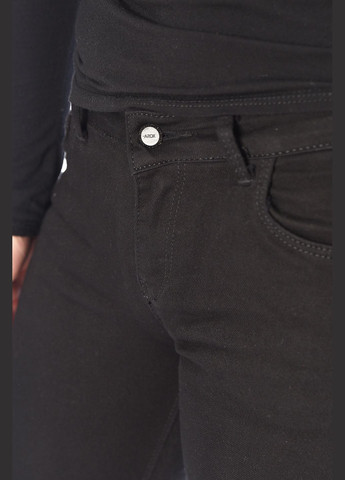 Джинси жіночі скінні чорного кольору Let's Shop - (315746963)