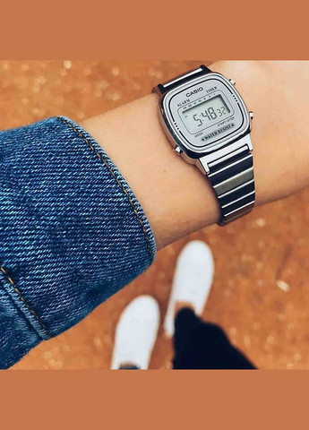 Наручные оригинальные часы LA670WA-7 - женские. Casio (324250263)