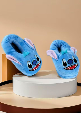 Капці домашні кігурумі Стіч синій дитячі Lalapka (362490045)