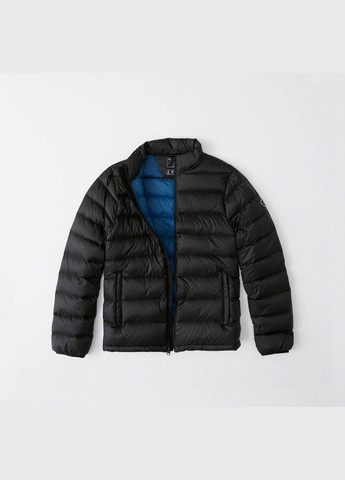 Чорна демісезонна куртка демісезонна - чоловіча куртка af4984m Abercrombie & Fitch
