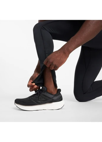 Чоловічі чорні тайтси Sleek Reflective 44-46 (S) (MP43238BK) New Balance MP43238 (392840535)