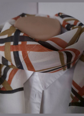 Шарф жіночий в геометричний принт літо-весна-осінь 156х38 см No Brand (328446553)