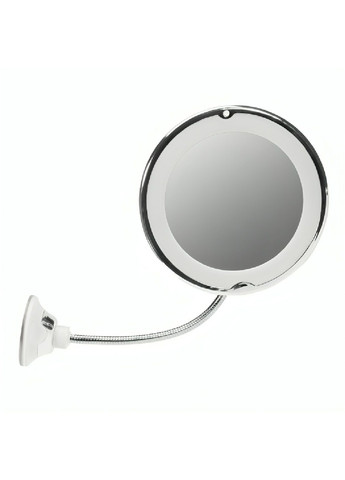 Гнучке дзеркало з LED підсвічуванням 10 кратним збільшенням обертанням на 360 градусів для макіяжу (480099-Prob) Unbranded (329360710)