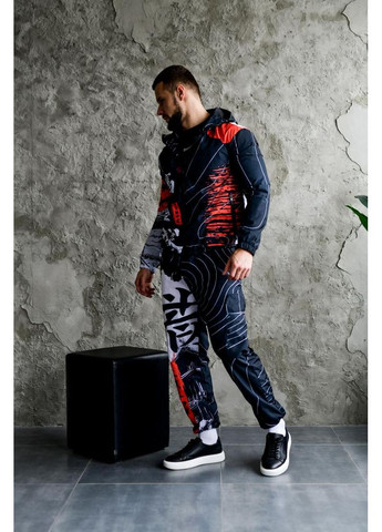 Костюм мужской олимпийка брюки плащевка на подкладке No Brand (371172884)