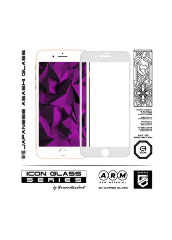 Защитное стекло Icon 3D для Apple iPhone SE 2022/2020/8/7 (ARM55981GI3D-WT) ArmorStandart (263684186)